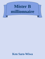 Mister B millionnaire - Ken Saro-Wiwa.pdf